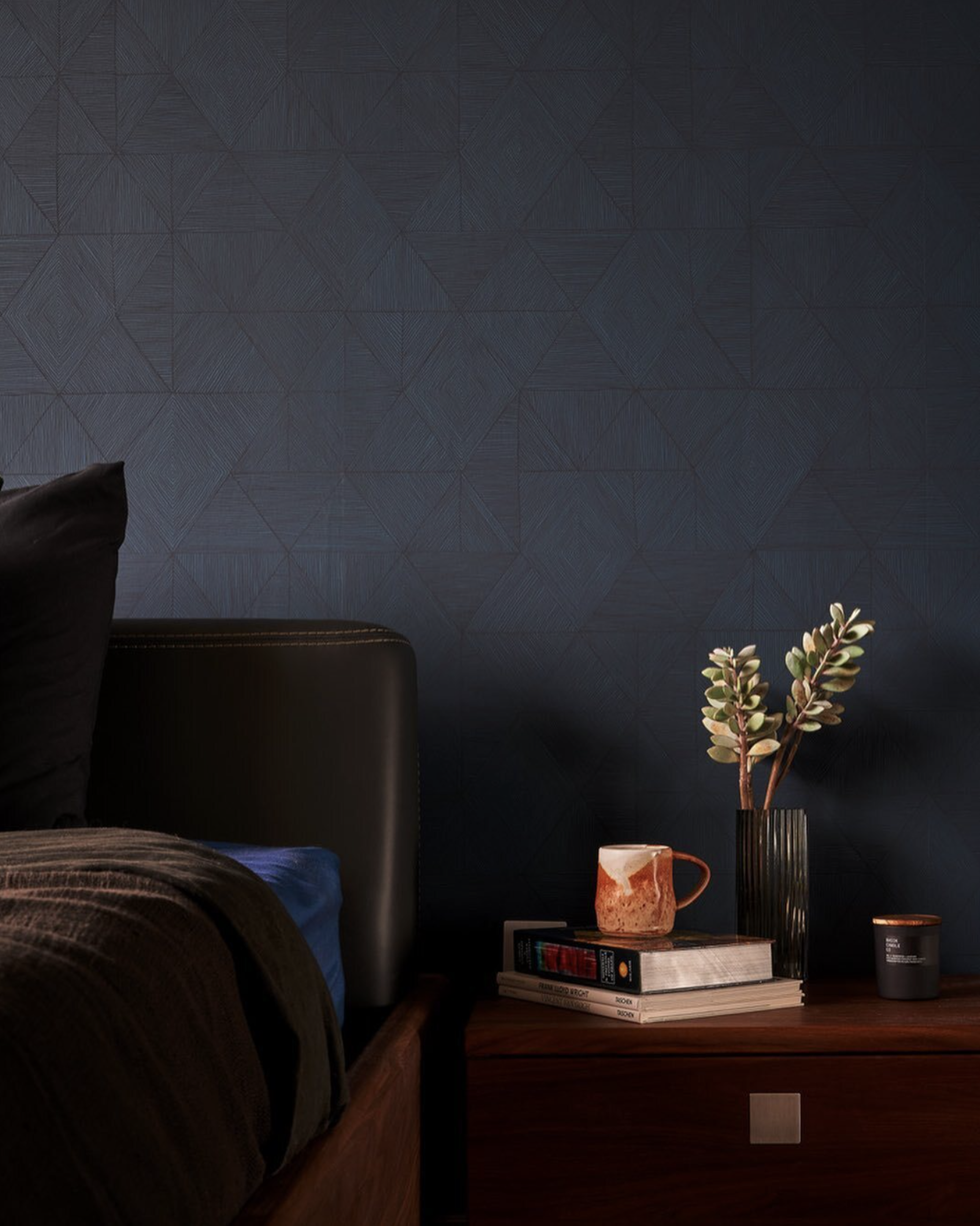 Makelike wallpaper installation by Breath Design Studio