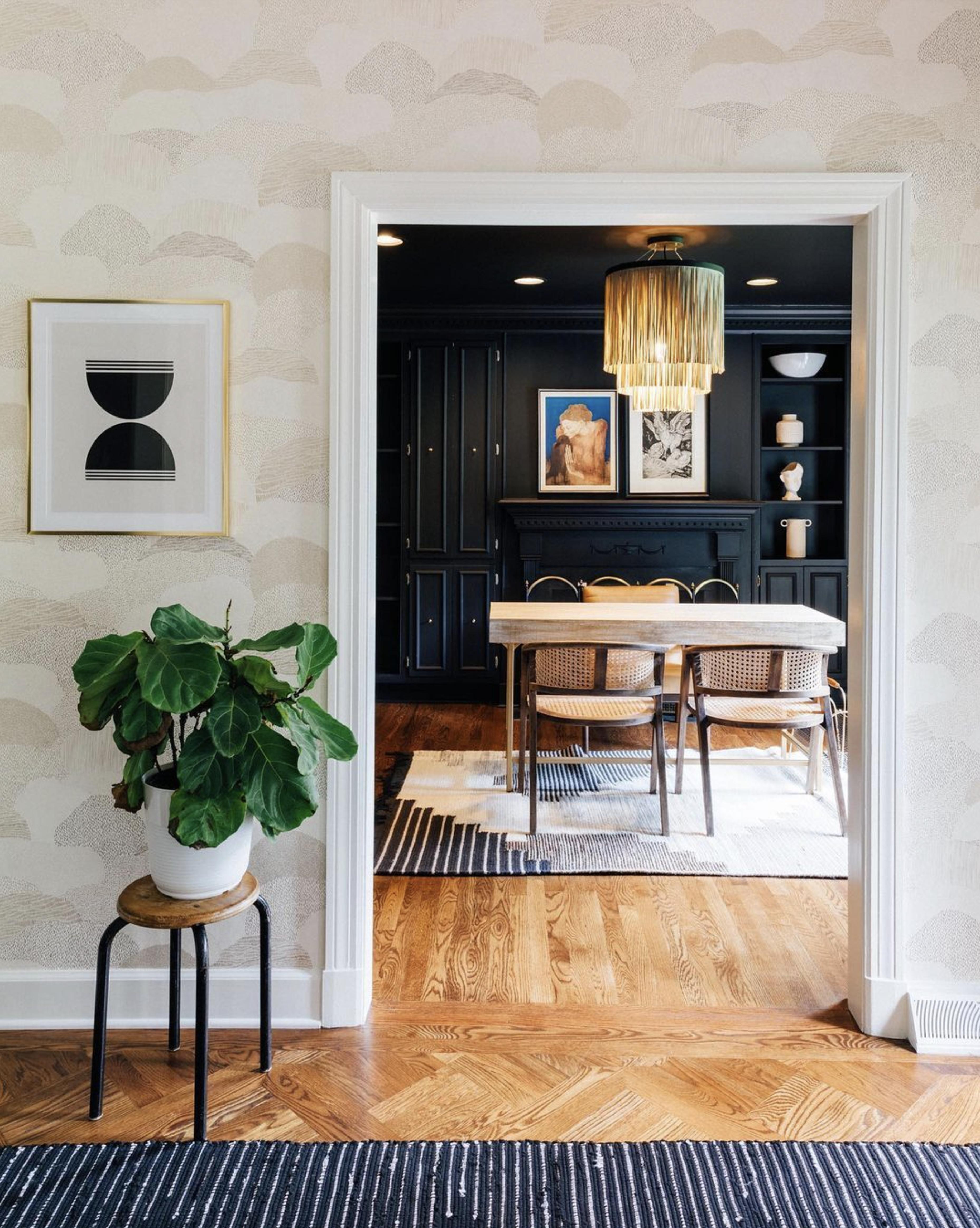 Makelike wallpaper installation by Maros Designs